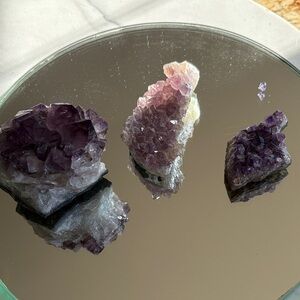 Amethyst Crystal Cluster Home Accent